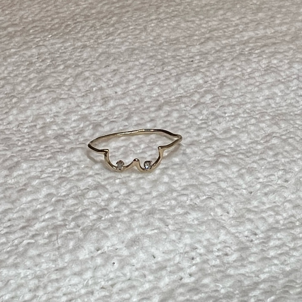 Dallas Maynard diamond boob ring